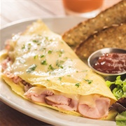 First Watch Ham and Gruyere Omelet