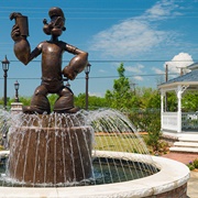 Popeye Statue