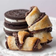 Chocolate Nutella Oreo Rugelach
