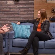 16. Amber Tamblyn Wears a Leather Jacket & Black Booties