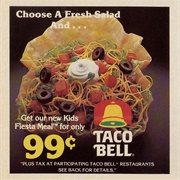 Taco Bell's Seafood Salad