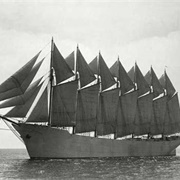 7-Masted Thomas W. Lawson, Is Wrecked