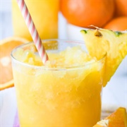 Pineapple Milk Tea Slush