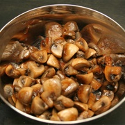 Boiled Mushrooms