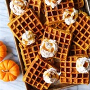 Pumpkin Waffle