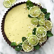 Cocoa Key Lime Pie