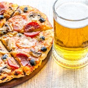 Pizza and Beer