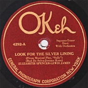 Look for the Silver Lining - 	Lewis James & Elizabeth Spencer