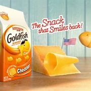 The Snack That Smiles Back! Goldfish