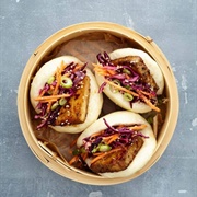 Vegan Teriyaki Karikari Bao With Asian Slaw