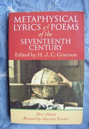 Metaphysical Lyrics and Poems of the Seventeenth Century (Grierson)
