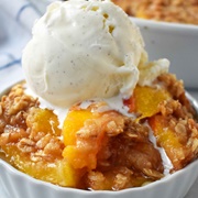 Nectarine Crisp