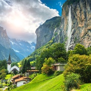 Staubbach Falls, Lauterbrunnen Valley