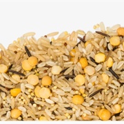 Sprouted Brown Rice With Yellow Split Peas