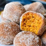 Pumpkin Churro Mini Muffins
