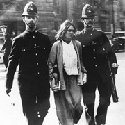 Emmeline Pankhurst Was Among 148 Suffragettes  Arrested in London 1912