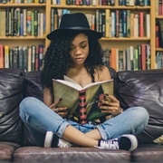 Reading in Bookstore