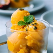 Mango Passion Fruit Ice Cream