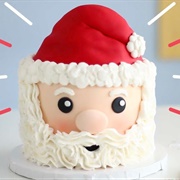 Coffee Santa Cake