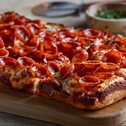 Curried Pepperoni Pizza