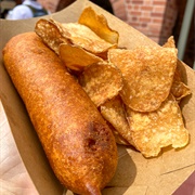 Hand-Dipped Corn Dog