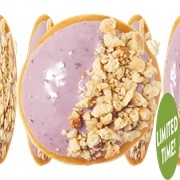 Krispy Kreme Blueberry Cheesecake Donut
