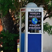 World's Smallest Police Station