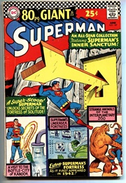 Superman #187  - 80 Page Giant (Artists Swan, Anderson, Boring)