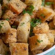 Garlic Herb Croutons