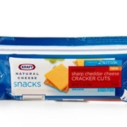 Kraft Natural Cheese Snacks Sharp Cheddar Milk Cracker Cuts