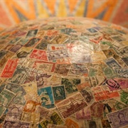 World's Largest Ball of Stamps