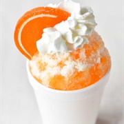 Orange Cream Shave Ice