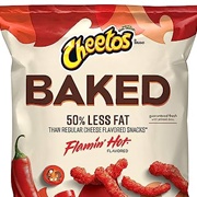 Baked Cheetos Crunchy Flamin&#39; Hot