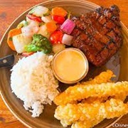 Hibachi Steak &amp; Shrimp