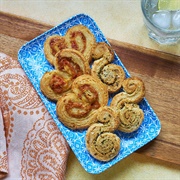24 Savory Palmiers--Two Fillings and Shapes