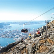 Mount Ulriken Stairclimb, Bergen, Norway