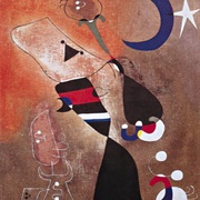 Kobieta I Ptak W Świetle Księżyca (Londyn)