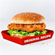 KFC Chicken Fillet Burger