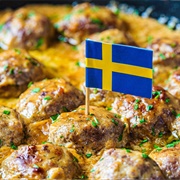 Swedish Meatballs in Sweden