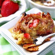Strawberry French Toast Casserole