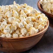 A Bowl of Smart Food White Cheddar Popcorn