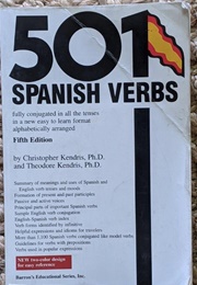 501 Spanish Verbs (Christopher Kendris)