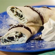 Mint Cookies & Cream Dessert Crepes