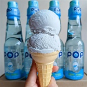 Ramune Ice Cream