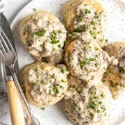 Vegan Biscuit and Gravy