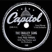The Trolley Song - The Pied Pipers & Jo Stafford