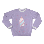 Lilac Glue Sweater
