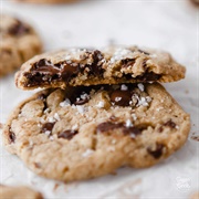 Chocolate Chip and Sea Salt Cookie