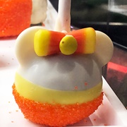 Goofy's Candy Company Minnie Candy Corn Caramel Apple