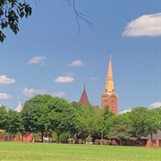 Four Churches on One City Block